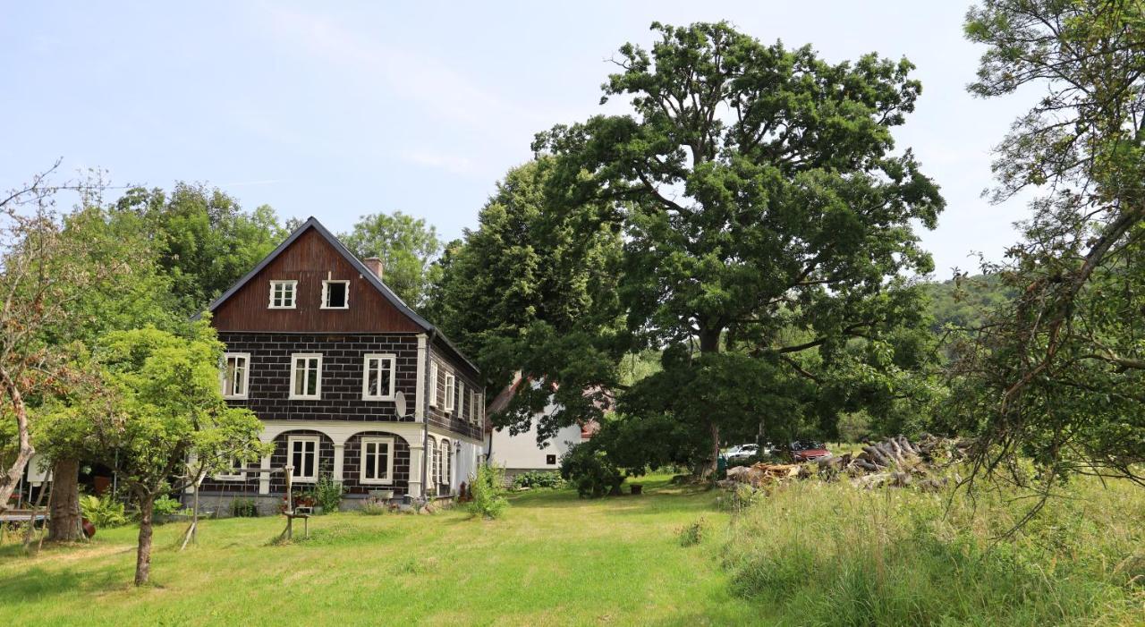Chalupa Huníkov Česká Kamenice Exterior foto